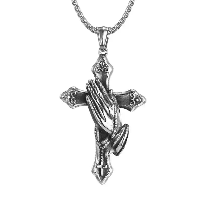 Thor's Hammer necklace Necklace Viking Amulet Stainless Steel Pendant - Hadi Craft