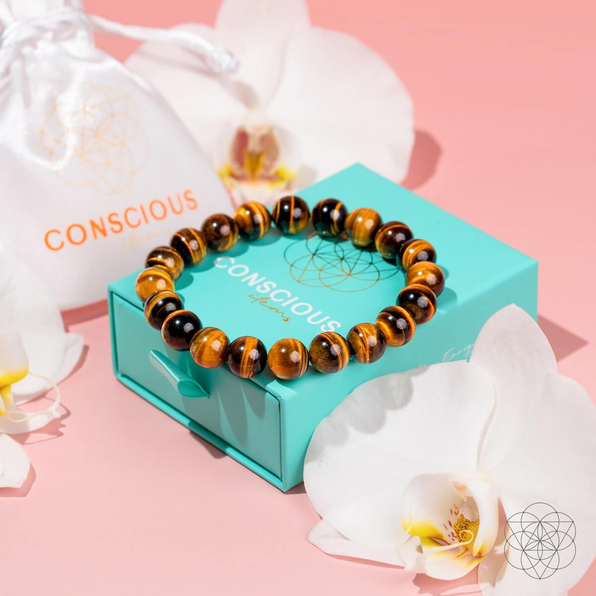 Tigers eye bracelet for power and protection Built to Win - Hadi Craft