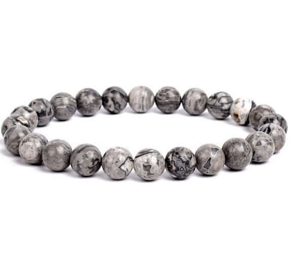 Unisex agate beads yoga bracelet Unisex 8mm Yoga Bracelet - Hadi Craft