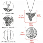 Vegvisir Viking Necklace 925 Sterling Silver – Nordic Compass Protection Amulet Pendant for Men & Women - Hadi Craft