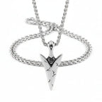 Viking Odin Spear Necklace Pendant Necklace Stainless Steel - Hadi Craft