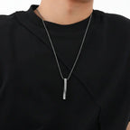 Viking Valknut Rune Necklace Nordic Odin Stainless Steel Pendant - Hadi Craft