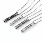 Viking Valknut Rune Necklace Nordic Odin Stainless Steel Pendant - Hadi Craft