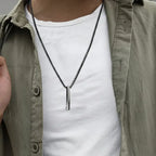 Viking Valknut Rune Necklace Nordic Odin Stainless Steel Pendant - Hadi Craft