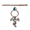 Vintage Viking Dragon Hair Clip Gothic Punk Metal Hair Accessory Unisex Cosplay Headwear Gift - Hadi Craft