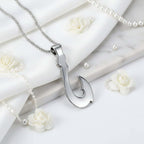 Vintage fish hook pendant necklace Stainless Steel Pendant necklace - Hadi Craft