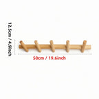 Wall mounted coat rack Nordic Rack Wall Mounted Entryway Organizer - Hadi Craft