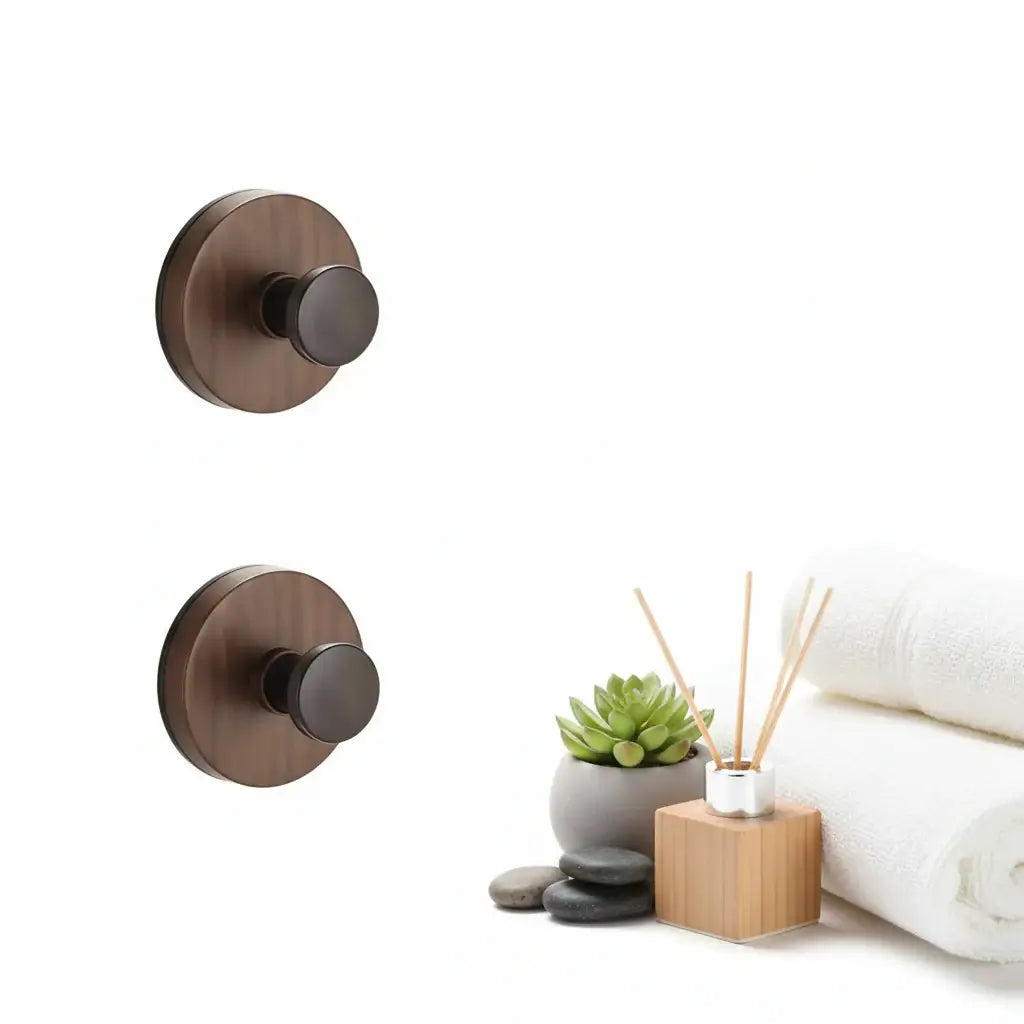 Walnut Wood Adhesive Wall Hook – Hadi Craft USA