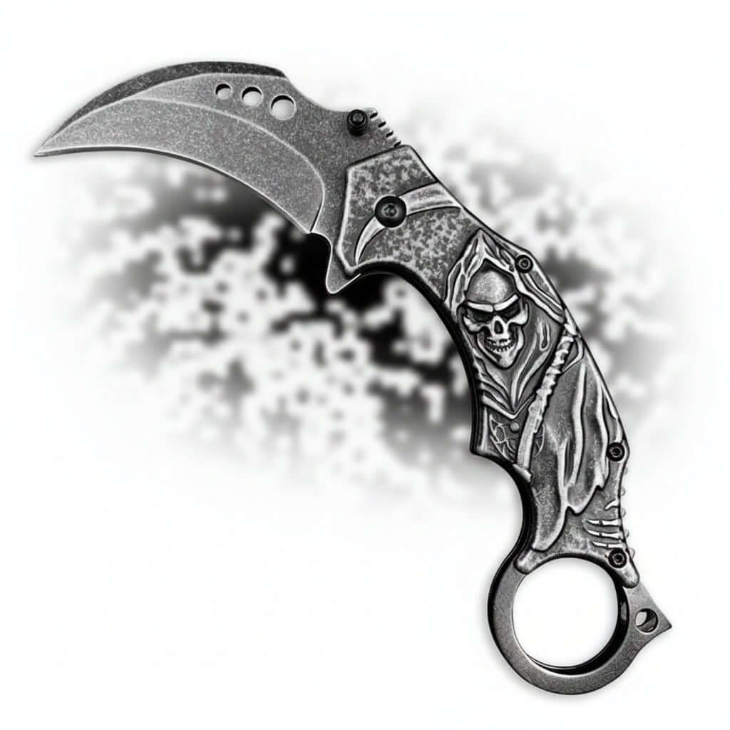 Wild Survival Folding Knife – Stainless Steel EDC Outdoor Knife - Hadi Craft