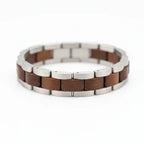 Wood Stainless Steel Bracelet Gift Box for Women Fashion Jewelry - Hadi Craft
