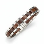 Wood Stainless Steel Bracelet Gift Box for Women Fashion Jewelry - Hadi Craft