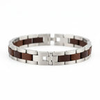 Wood Stainless Steel Bracelet Gift Box for Women Fashion Jewelry - Hadi Craft