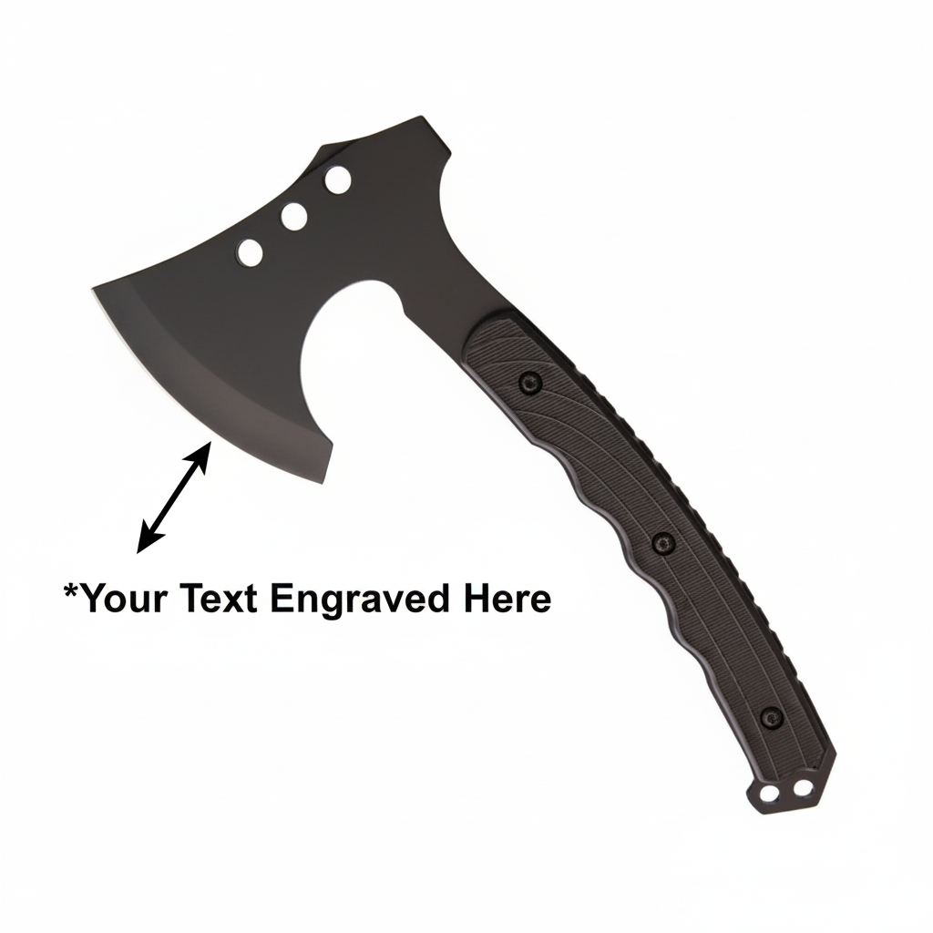 black finish stainless axe | Hadi Craft USA