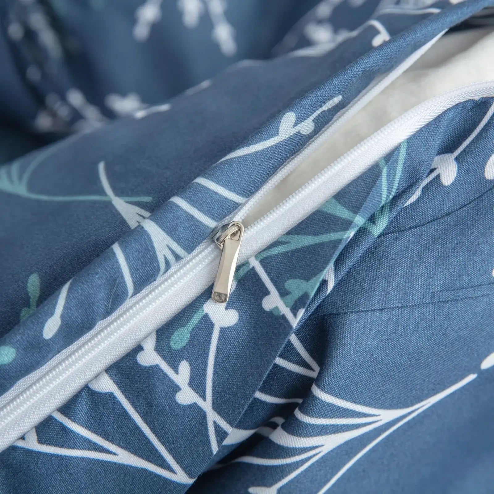 blue floral bedspread set 3-Piece Bedding | Hadi Craft USA