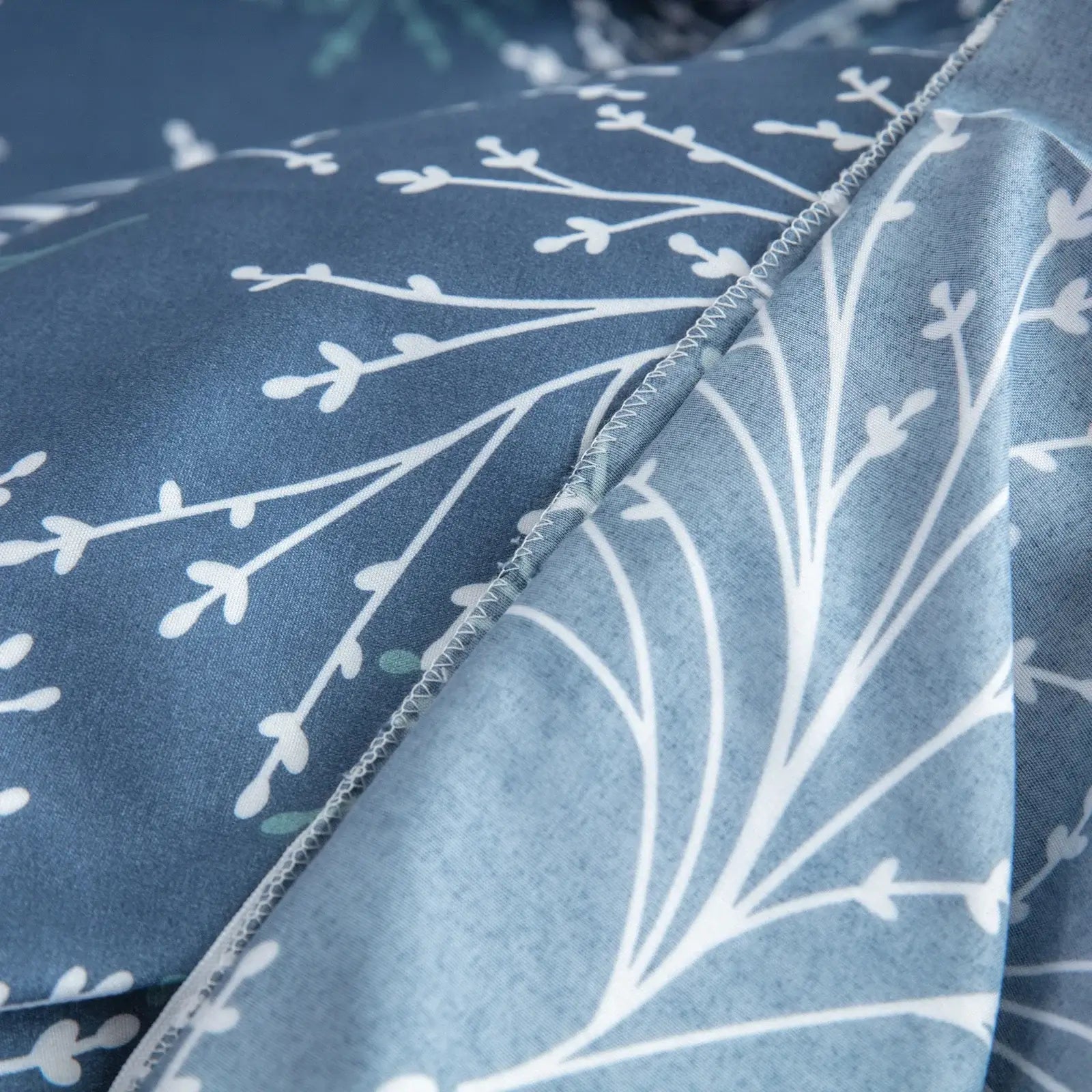 blue floral bedspread set 3-Piece Bedding | Hadi Craft USA