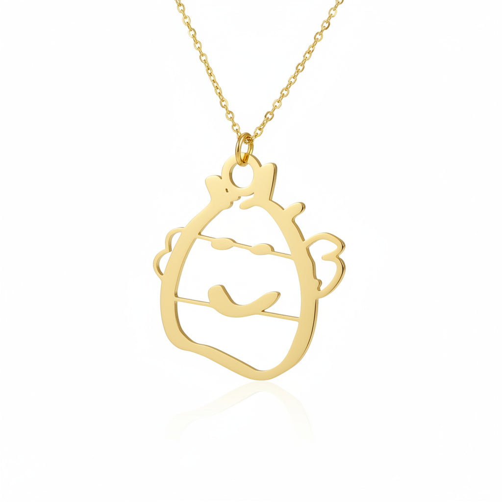custom child's drawing necklace | Hadi Craft USA