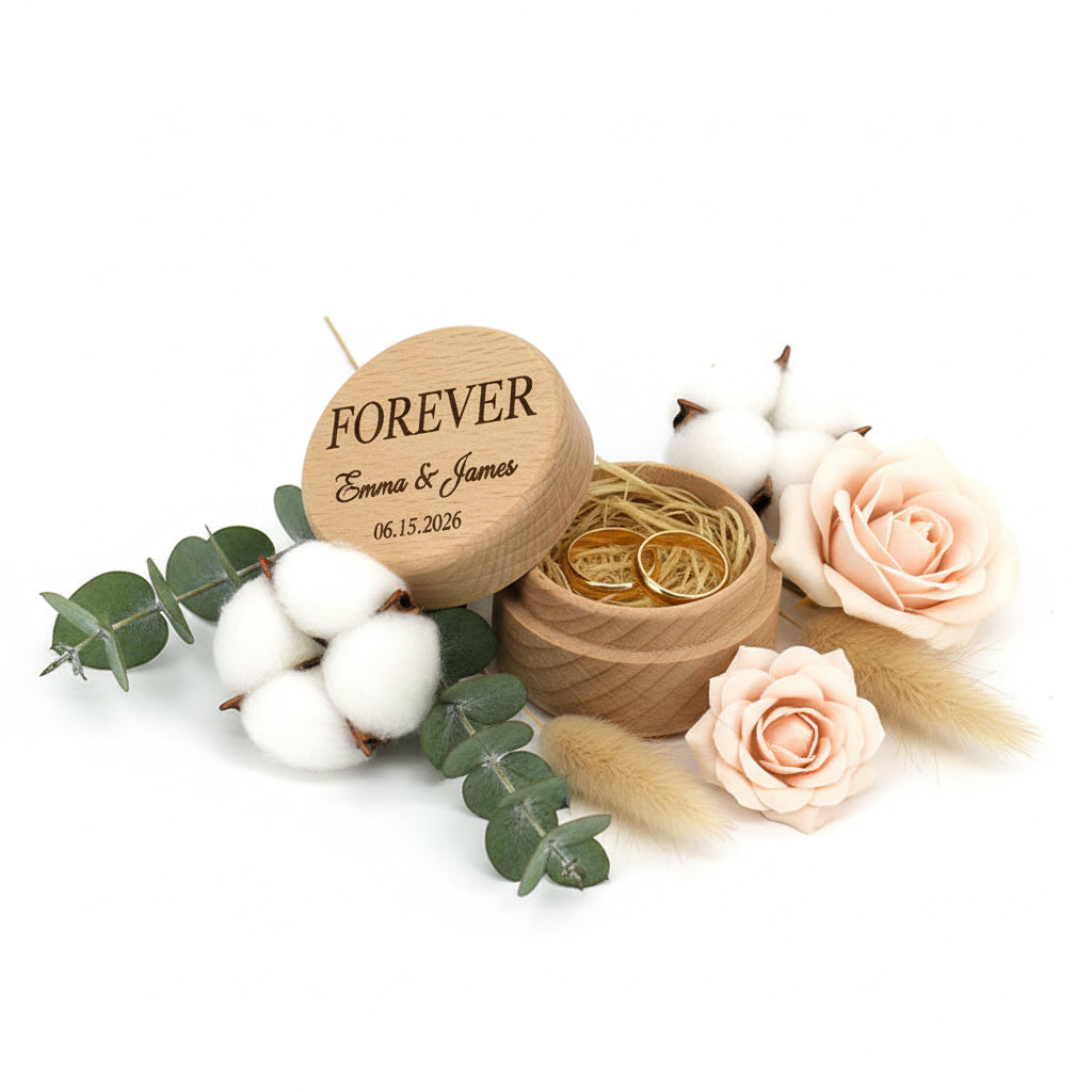 custom engraved earring box | Hadi Craft USA