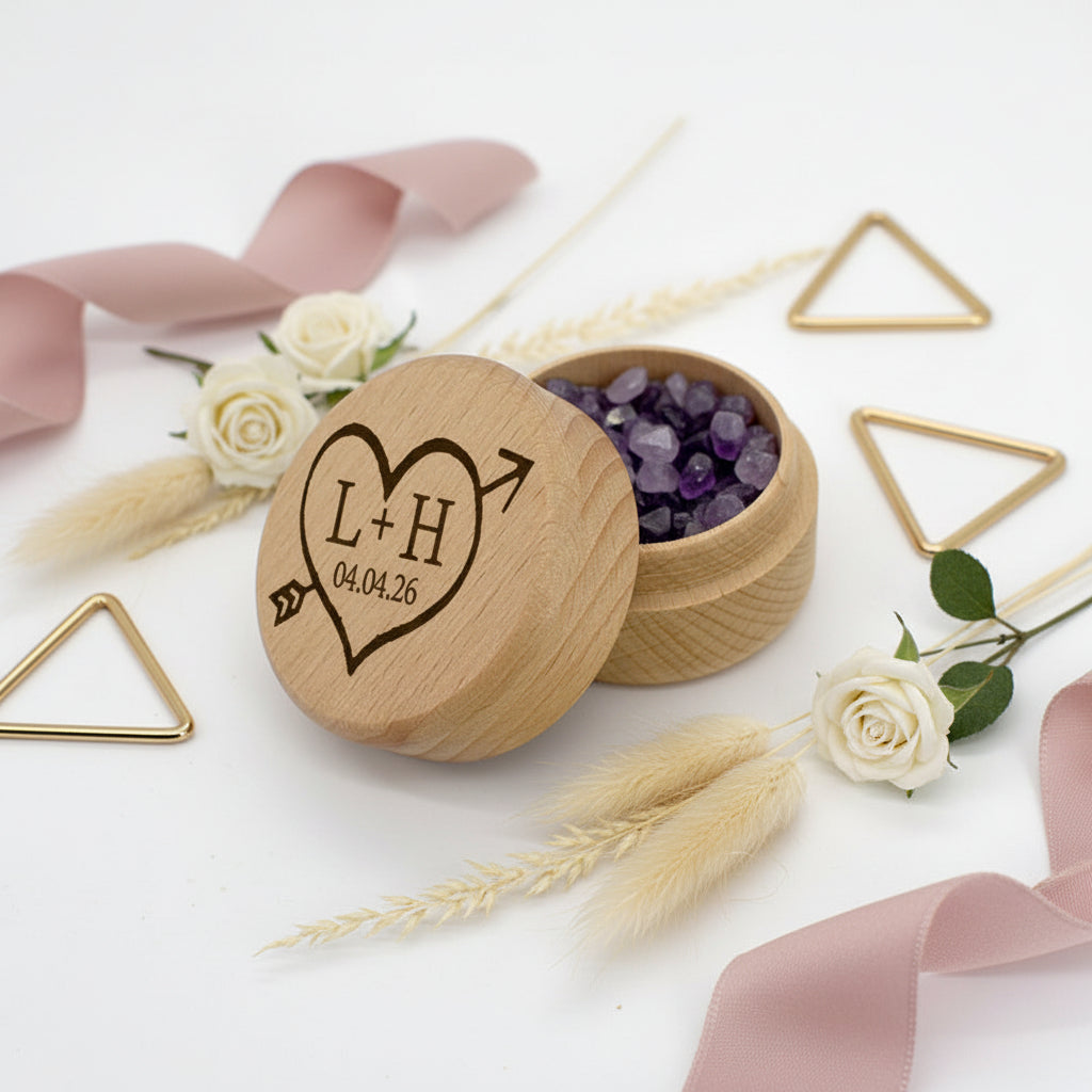 custom engraved earring box | Hadi Craft USA