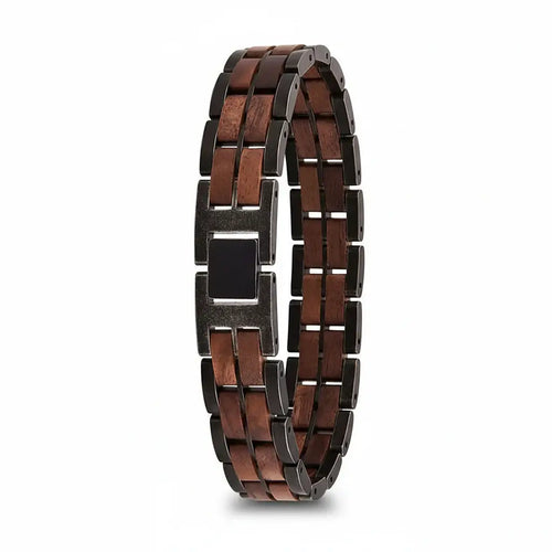 custom engraved wood bracelet Couple wooden Engraved Personalized Gift - Hadi Craft