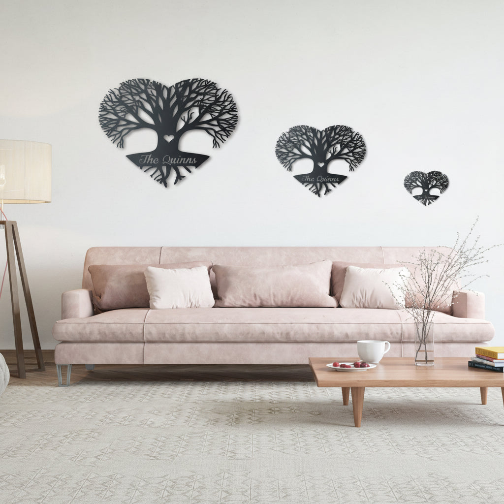 custom metal tree wall art | Hadi Craft USA