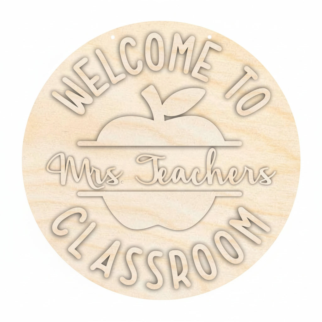 custom name classroom sign kit | Hadi Craft USA