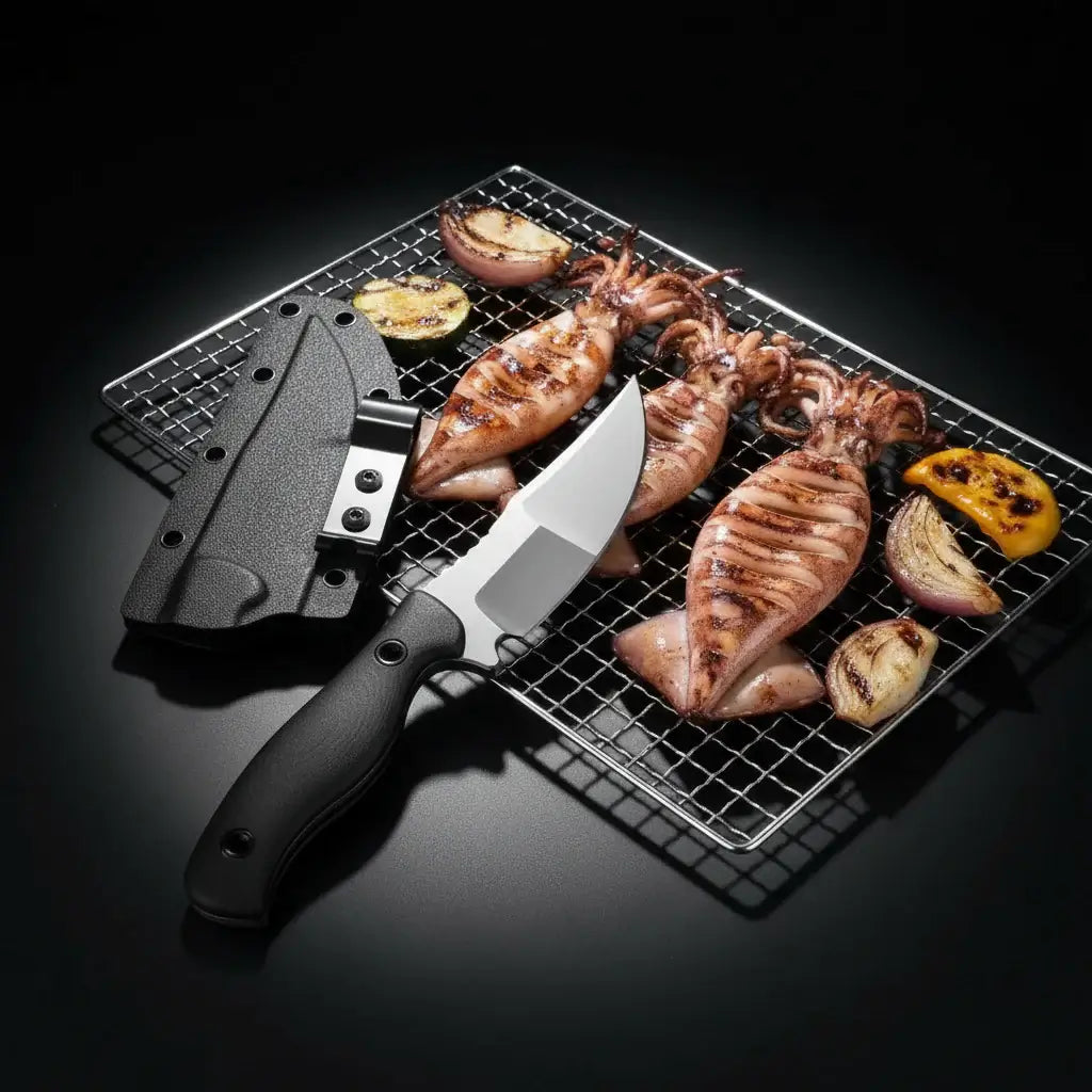 fixed blade hunting knife for camping | Hadi Craft USA