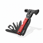 Multifunction Camping Hammer Tool | Stainless Steel Multi-Purpose Combo Hammer with Screwdriver & Pliers