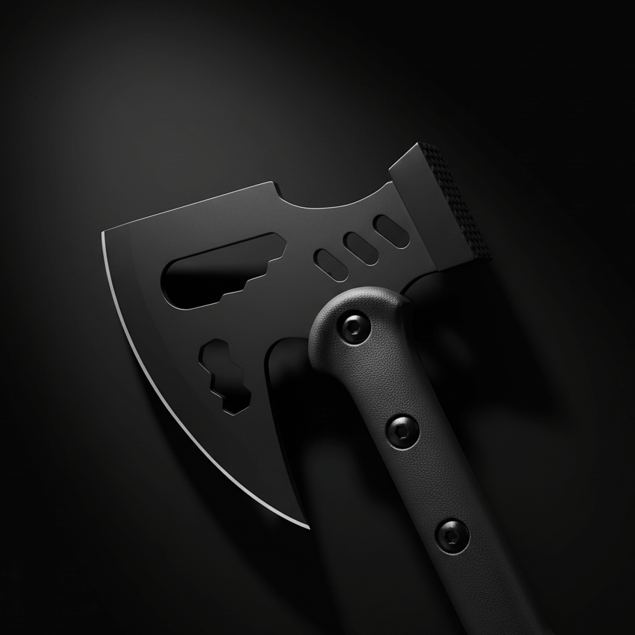 Stainless Steel Multi-Functional Survival Axe & Hammer | Outdoor Camping, Rock Climbing & Adventure Tool