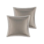 khaki jacquard queen comforter set with Bed Sheets Khaki Queen - Hadi Craft