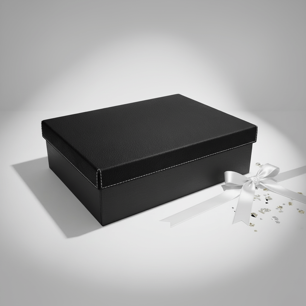 laserable leatherette gift box with Lid | Hadi Craft USA