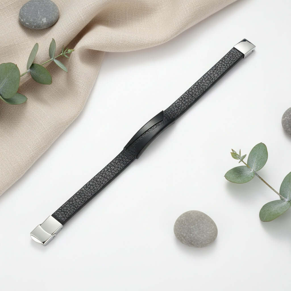 minimalist leather bracelet Women’s Microfiber Leather Bracelet - Hadi Craft