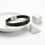 minimalist leather bracelet Women’s Microfiber Leather Bracelet - Hadi Craft