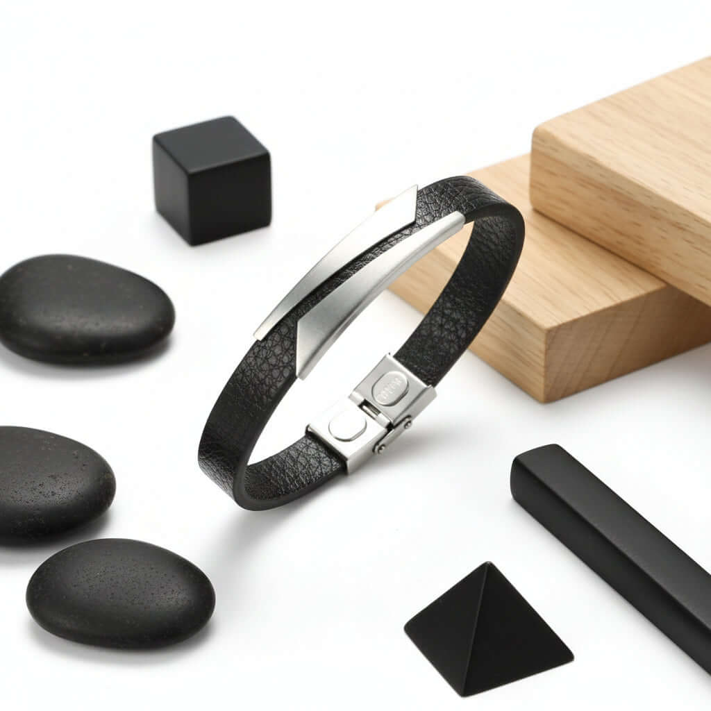 minimalist leather bracelet Women’s Microfiber Leather Bracelet - Hadi Craft