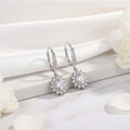 0.5 Carat Moissanite Stud Earrings – S925 Sterling Silver Platinum-Plated - Hadi Craft