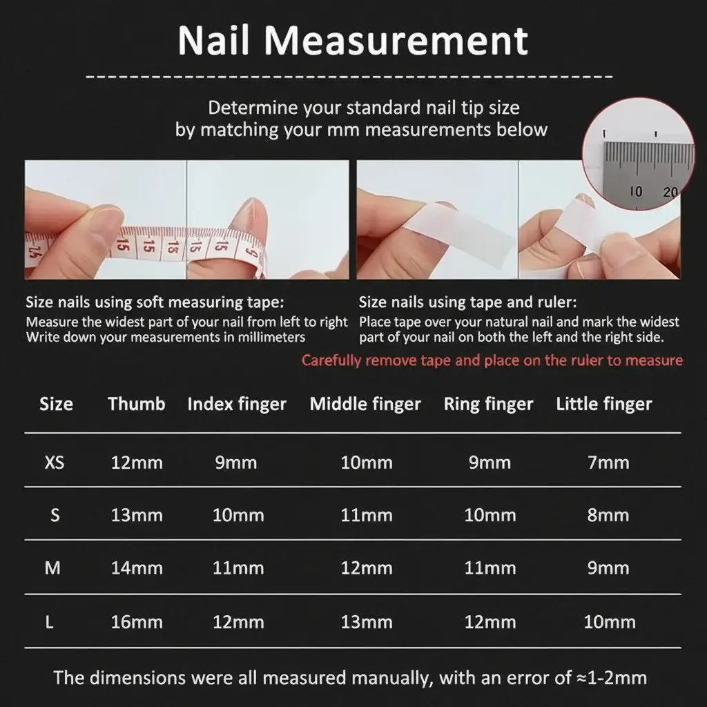 Metallic silver press on nails Handmade Fake Nails 10 Pieces set