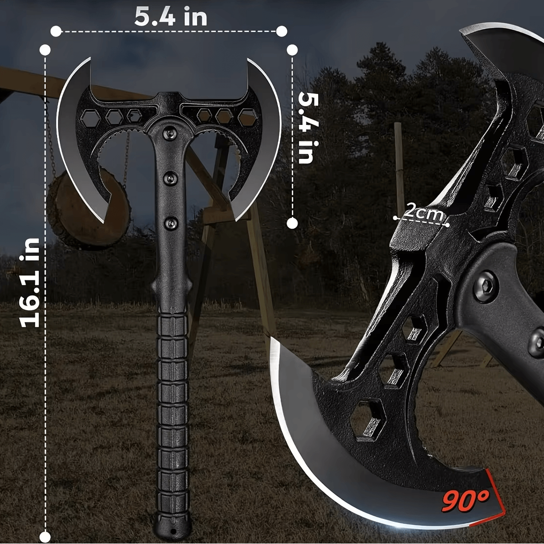 outdoor tactical camping axe | Camping, Backyard Wood-Chopping Axe - Hadi Craft