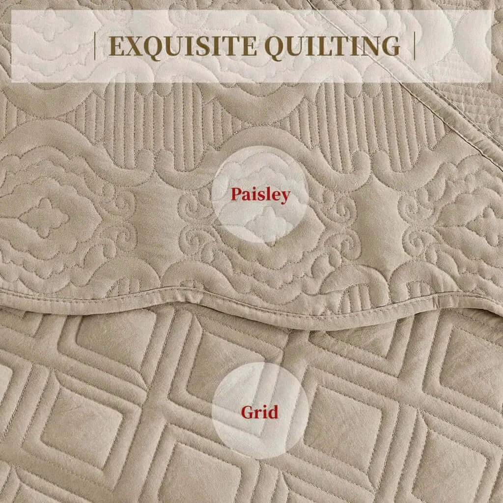 oversized california king bedspread set | Hadi Craft USA