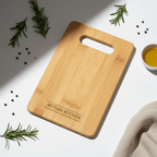 personalized bamboo bar cutting board with Personalized Engraving - Hadi Craft