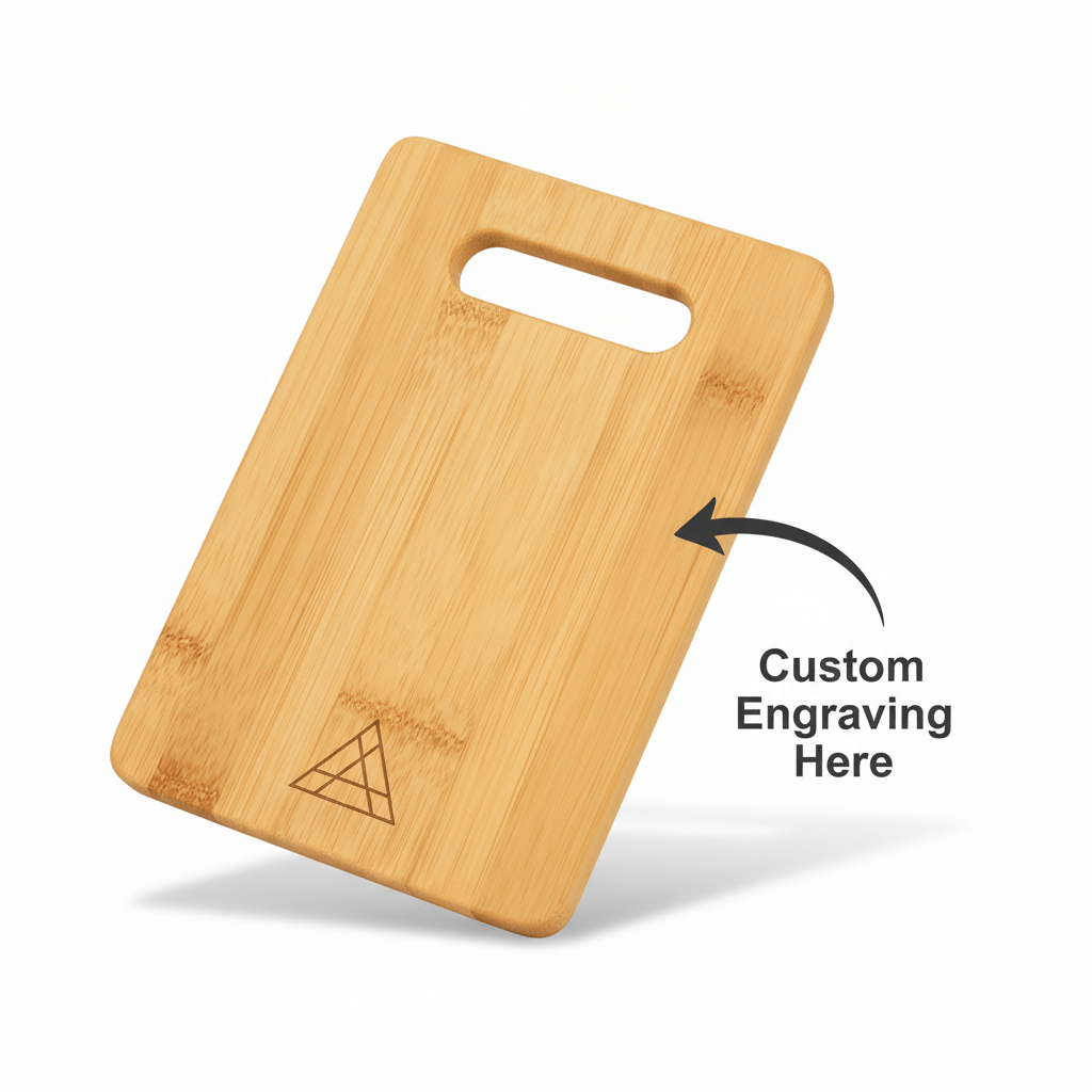personalized bamboo bar cutting board with Personalized Engraving - Hadi Craft
