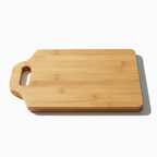 personalized bamboo cutting board with handle & Personalized Engraving - Hadi Craft