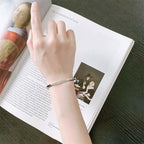 personalized couple bracelet Engraved Bracelet | Hadi Craft