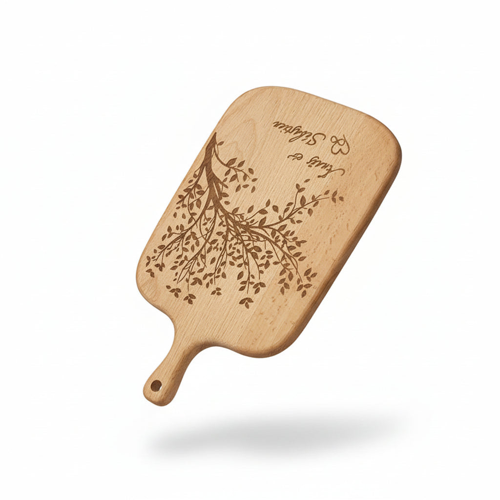 personalized engraved cutting board - Hadi Craft USA