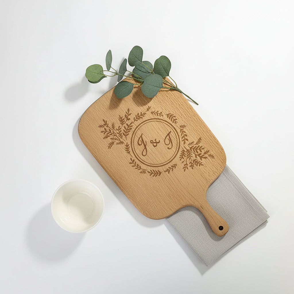 personalized engraved cutting board - Hadi Craft USA