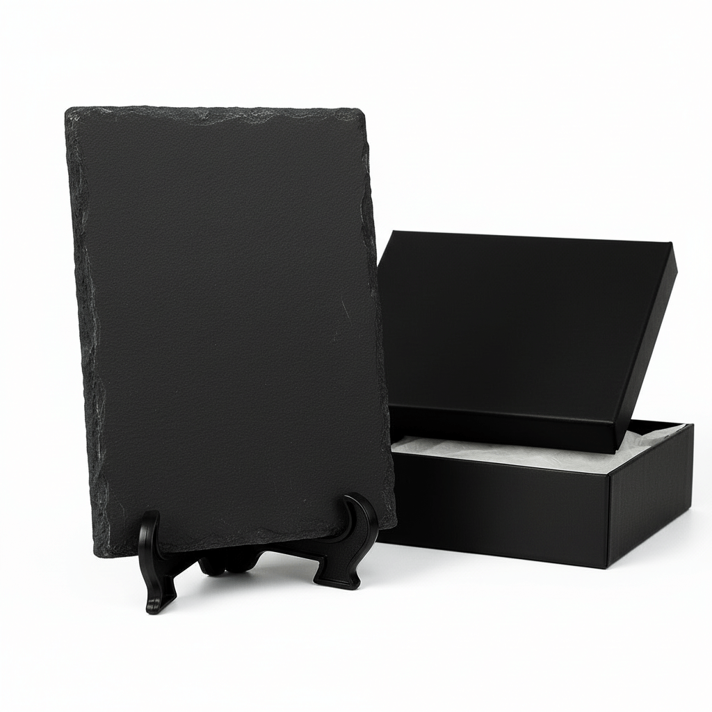 personalized stone photo plaque wall art | Hadi Craft USA