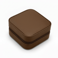 personalized travel jewelry box Laserable Leatherette Jewelry Box - Hadi Craft