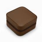 personalized travel jewelry box Laserable Leatherette Jewelry Box - Hadi Craft