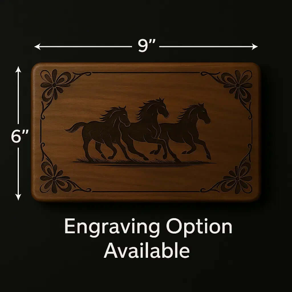 personalized wooden cutting board with engraving | Hadi Craft USA