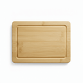 small bamboo cutting board with drip groove Compact and practical - Hadi Craft