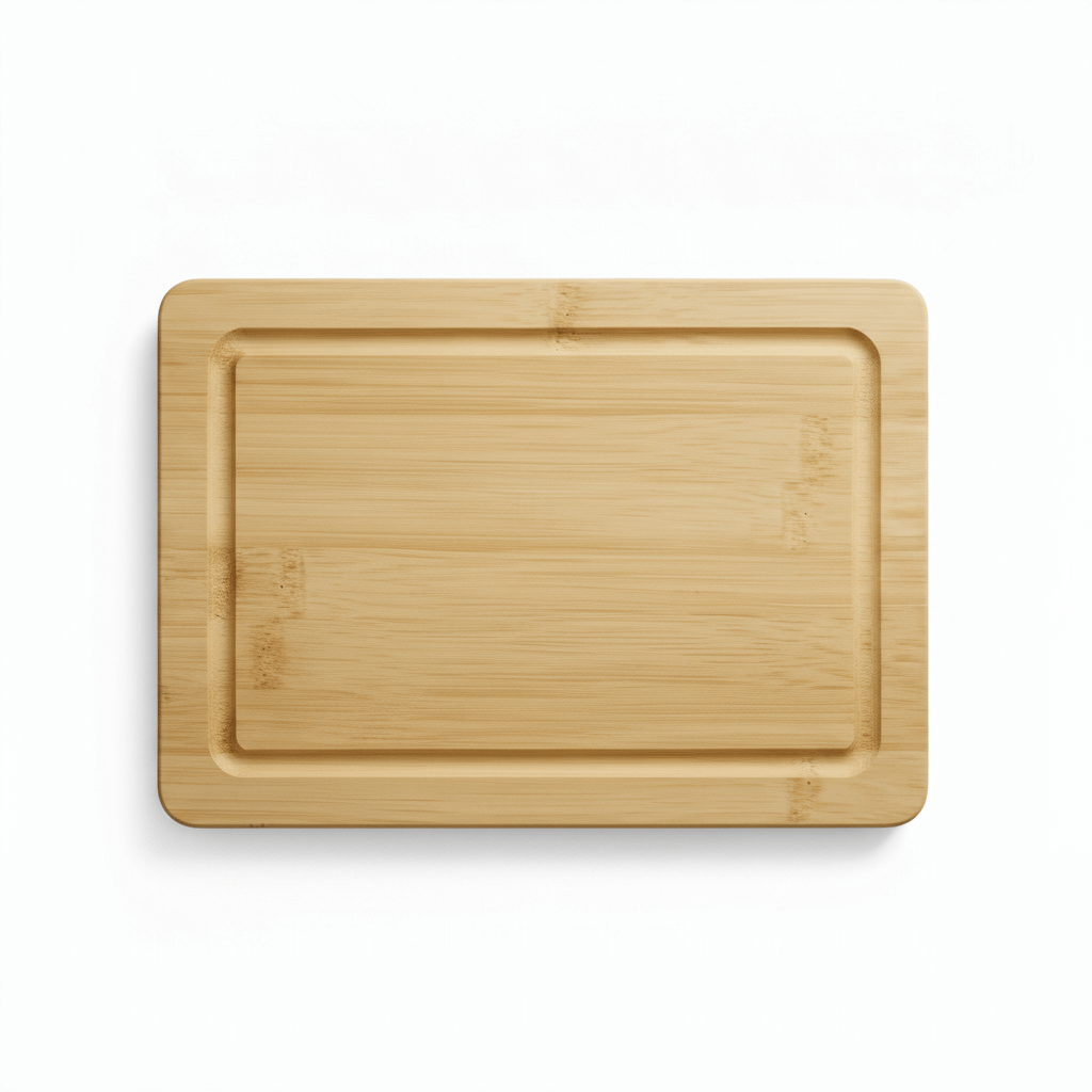 small bamboo cutting board with drip groove | Hadi Craft USA