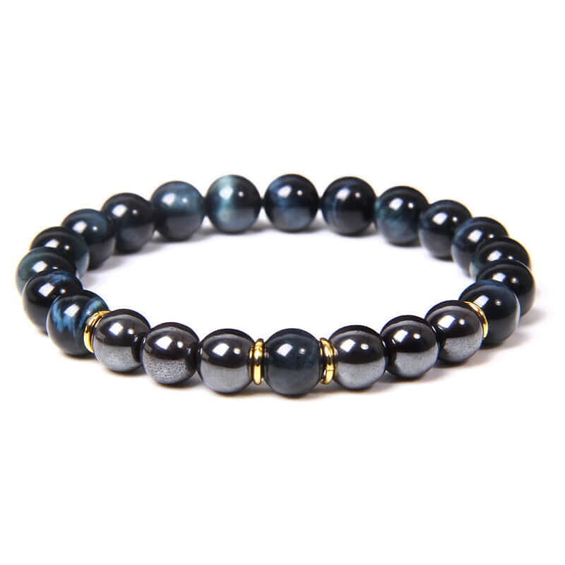 tiger eye energy bracelet Fitness Men's Bracelet Gift Jewelry - Hadi Craft